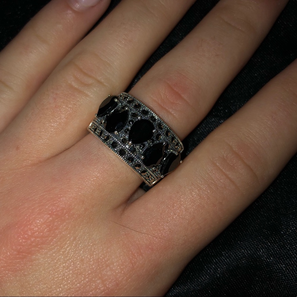 JTV Marchasite Ring + FREE GIFT!